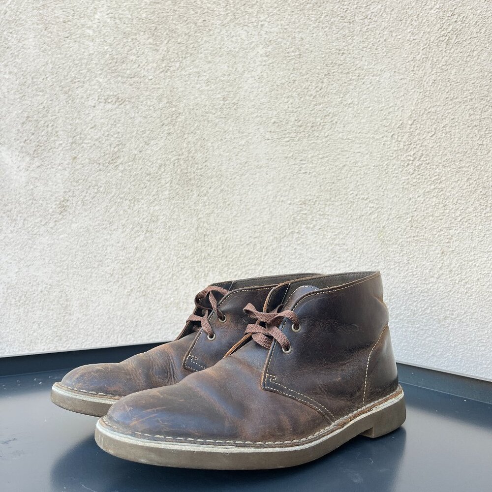 Clarks Desert Boot Beeswax Brown Sz. 10